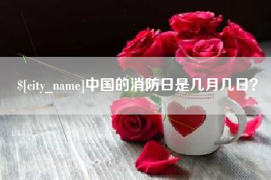 石家庄中国的消防日是几月几日？