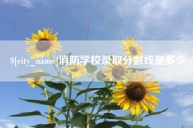 石家庄消防学校录取分数线是多少