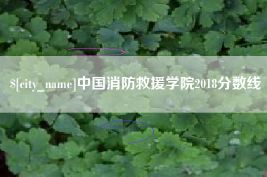 石家庄中国消防救援学院2018分数线