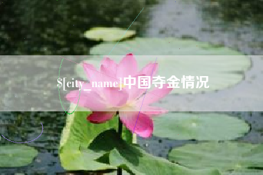 石家庄中国夺金情况