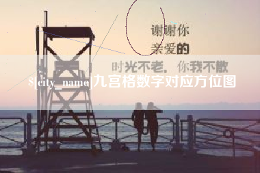 石家庄九宫格数字对应方位图