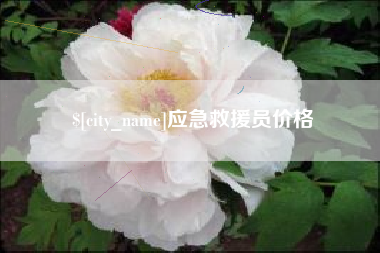 石家庄应急救援员价格