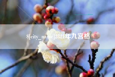石家庄2821年九宫格