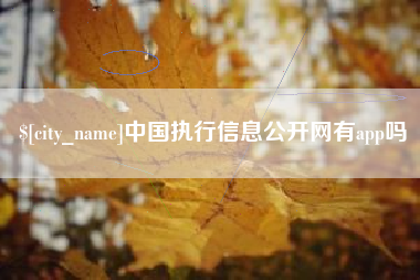 石家庄中国执行信息公开网有app吗