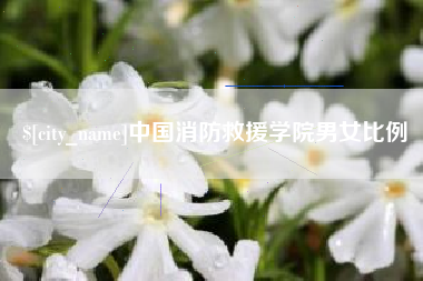 石家庄中国消防救援学院男女比例