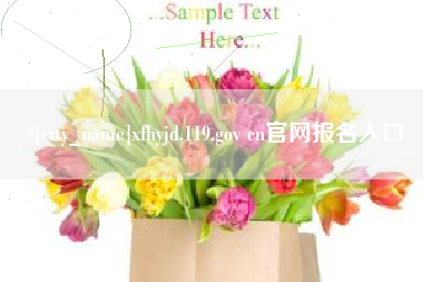 石家庄xfhyjd.119.gov cn官网报名入口