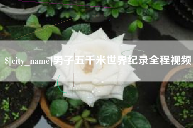 石家庄男子五千米世界纪录全程视频