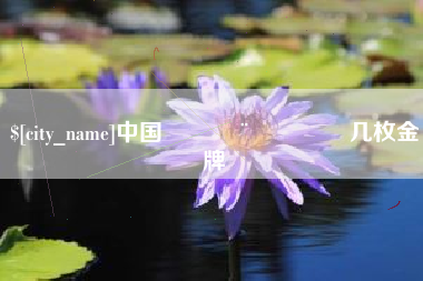 石家庄中国🇨🇳几枚金牌