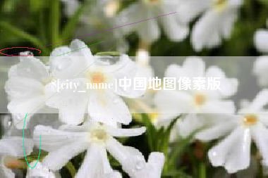 石家庄中国地图像素版