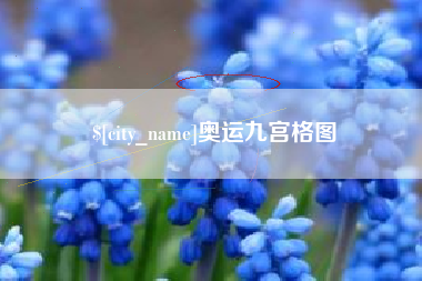 石家庄奥运九宫格图