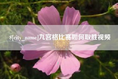 石家庄九宫格比赛如何取胜视频