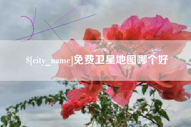 石家庄免费卫星地图哪个好