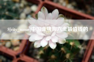 石家庄中国金牌哪六金最值钱的