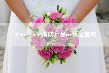 石家庄消防产品ccc认证查询