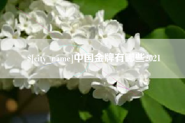 石家庄中国金牌有哪些2021